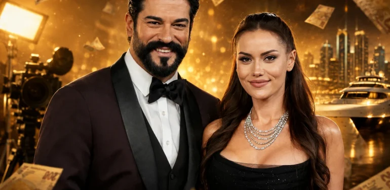 Fahriye Evcen ve Burak Özçivit’in ücretleri olay oldu! Bir haftada 7 milyon TL